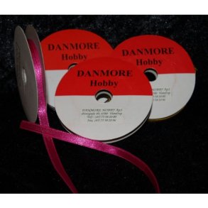 Satinb�nd 3mmx10m Cerise