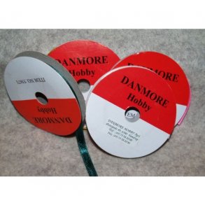 Satinb�nd 3mmx10m Grangr�n
