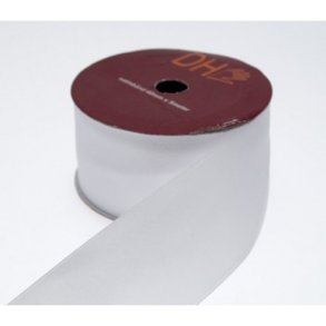 Satinb�nd 40mmx5m Hvid