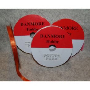 Satinb�nd 6mmx10m Br�ndt orange