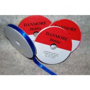 Satinb�nd 6mmx10m Koboltbl�