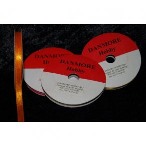 Satinb�nd 6mmx10m Mandarin