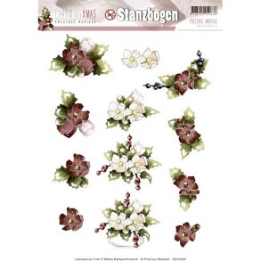 Udstanset 3D ark CharmingXmas SB10049