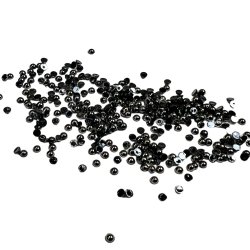 Halvperler 2mm Antique Silver ca. 500stk