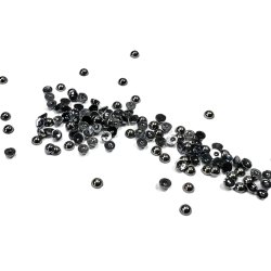 Halvperler 3mm Antique Silver ca. 500stk 