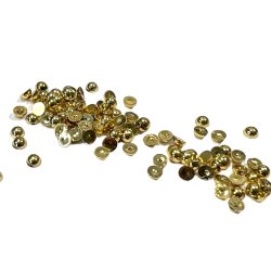 Halvperler 4mm Polished Gold ca. 500stk 