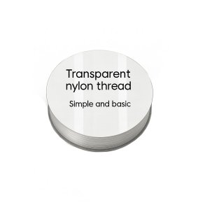 Transparant nylon trd 0,12mmx50m SBA653 