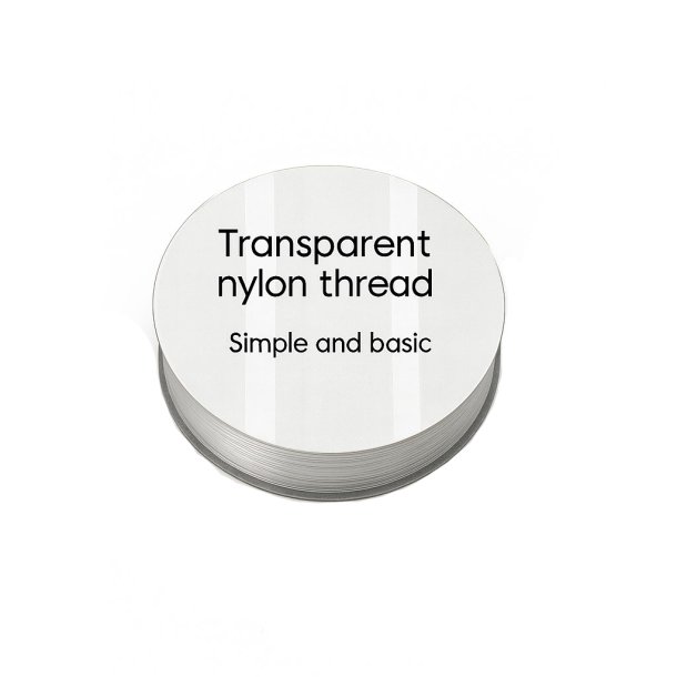 Transparant nylon trd 0,12mmx50m SBA653 