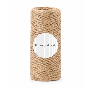 Hemp cord 1mmx50m Simple and basic 
