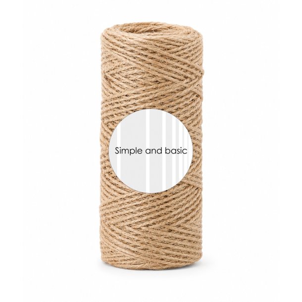 Hemp cord 1mmx50m Simple and basic 