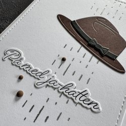 Stempel og die Danske tekster SBC218 Simple and Basic