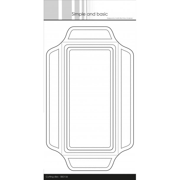 Die SBD156 Slimcard envelope Simple and Basic 