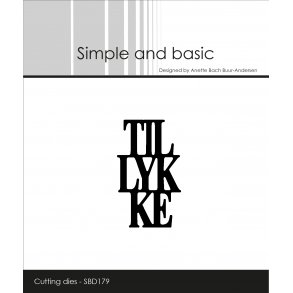 Die SBD179 Tillykke mini 