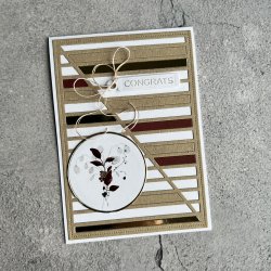 Simple and Basic Die A6 cover die w/rounds window SBD364 