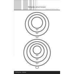 Simple and Basic Die Round Balloons SBD365 
