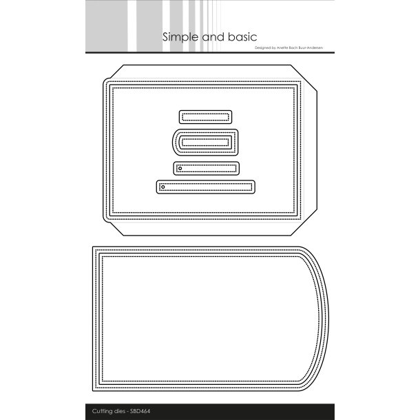 Die A6 Envelope SBD464 Simple and basic