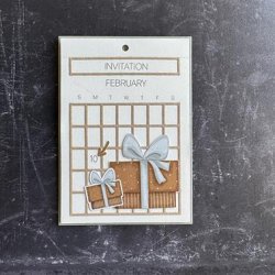 Die Calender for everything SBD494 Simple and basic 