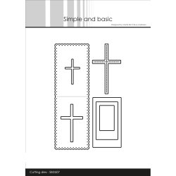 Die Flag with lace border SBD507 Simple and Basic 