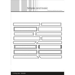 Die A hole lot of stripes SBD508 Simple and Basic 