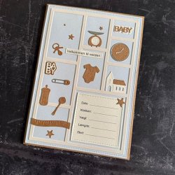 Die A5 frame w/windows SBD514 Simple and basic 