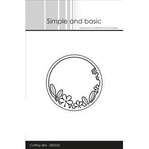 Die Window with foilage SBD532 