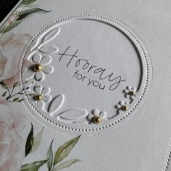 Die Window with foilage SBD532 