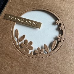 Die Window with foilage SBD532 