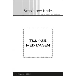 Die Tillykke med dagen SBD533 