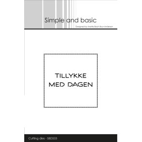 Die Tillykke med dagen SBD533 