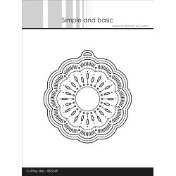 Die Doily on a tag SBD549 