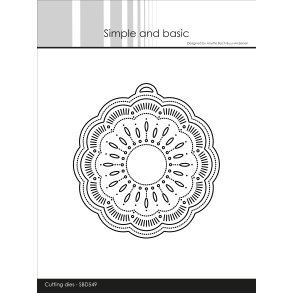 Die Doily on a tag SBD549 