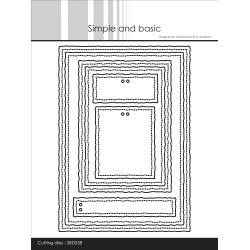  Die Old Paper A6+A7 SBD558 Simple and Basic 