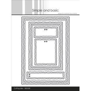  Die Old Paper A6+A7 SBD558 Simple and Basic 