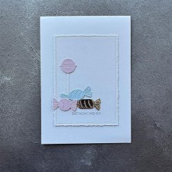  Die Old Paper A6+A7 SBD558 Simple and Basic 