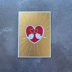 Die Heart rays A6 SBD559 Simple and Basic