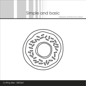 Die Dougnuts and springles SBD562 Simple and Basic