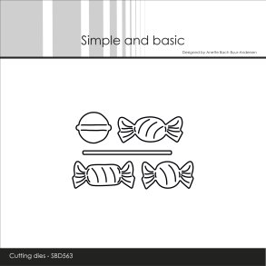 Die Lollipop and sweets SBD563 Simple and Basic