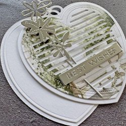 Die All lined up - Heart SBD564 Simple and Basic 