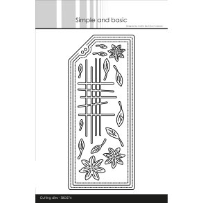 Die The missing corner tag SBD574 Simple and basic 