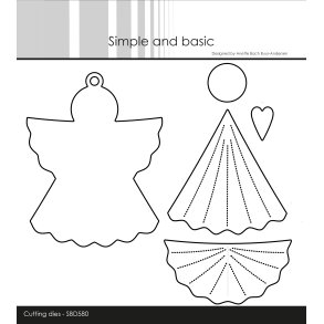 Die Angels 2 w/tag SBD580 Simple and basic 