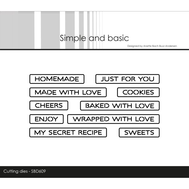 Die  All-in-one Plate - Homemade SBD609 