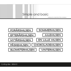 Die All-in-one Plate - Hilsen SBD610 Simple and basic RESTORDRE