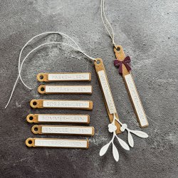 Die Tags for All-in-one Plates SBD612 Simple and basic 