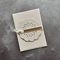 Die Doily SBD613 Simple and basic 