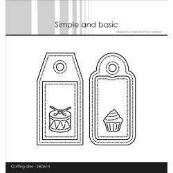 Die Gift Tags SBD615 Simple and basic