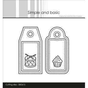 Die Gift Tags SBD615 Simple and basic