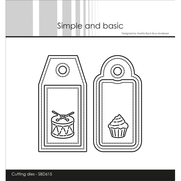 Die Gift Tags SBD615 Simple and basic