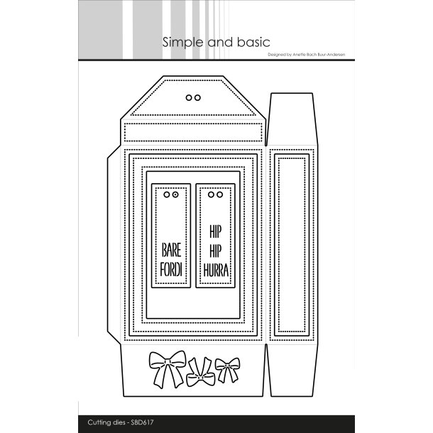 Die Giftbox SBD617 Simple and basic 