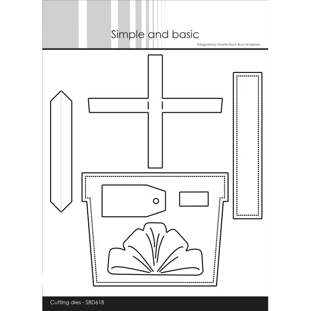 Die XL Present SBD618 Simple and basic 