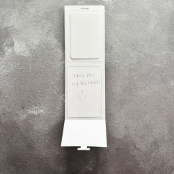 Die Place card A7 SBD647 Simple and basic 